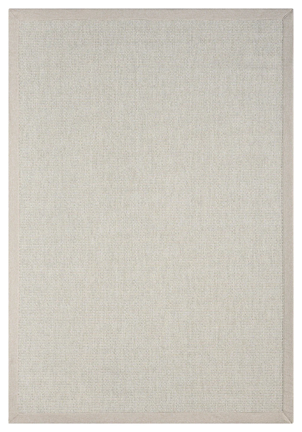 Himalaya Bej Kumaş Bordürlü 664 Krem Sisal Halı - HVHB01 - HALI VAGONU