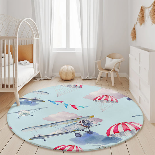 Carpet Wagon HV198 Cream Beige Named Children's Carpet