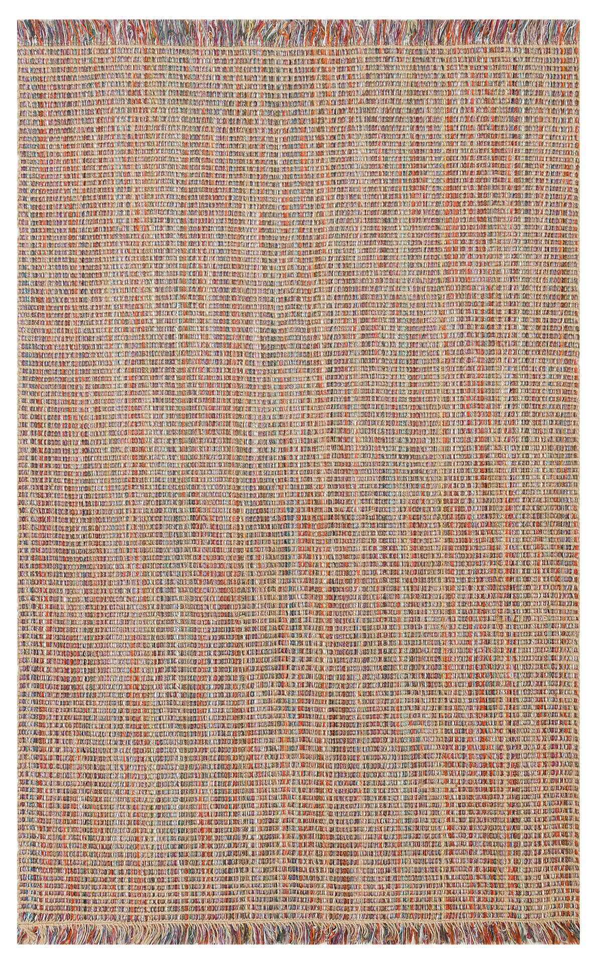 DOHA DH 01 MULTY jüt ve polyester ile üretilen çift taraflı modern kilim görseli