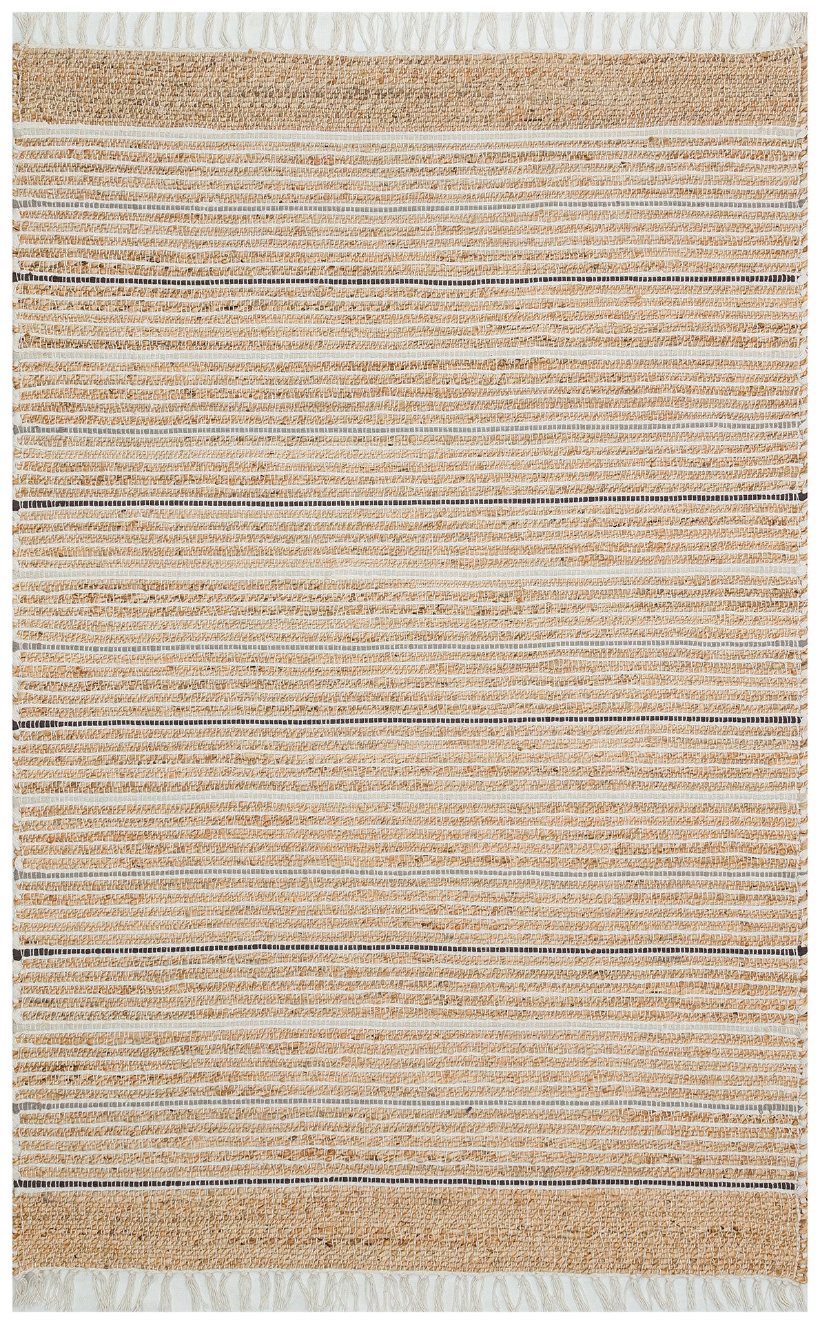 Juno Jüt Ech 05 Doğal Gri Flatweave El Dokuma Naturel Jüt Hasır Halı - Şık ve kullanışlı tasarımıyla evinize doğal bir dokunuş katan halı.