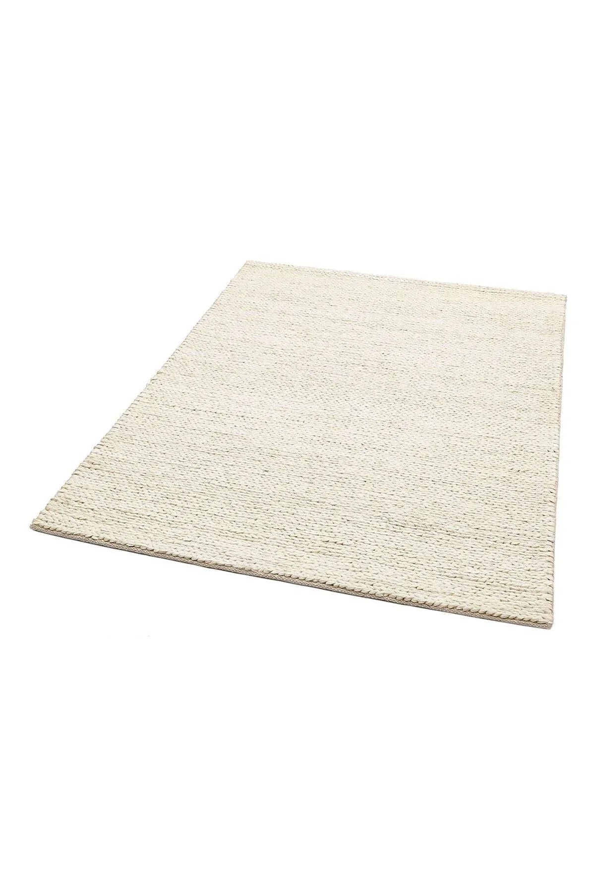 CHOTI CHOTI WHITE El Dokuma Naturel Jüt Hasır Halı - HALI VAGONU