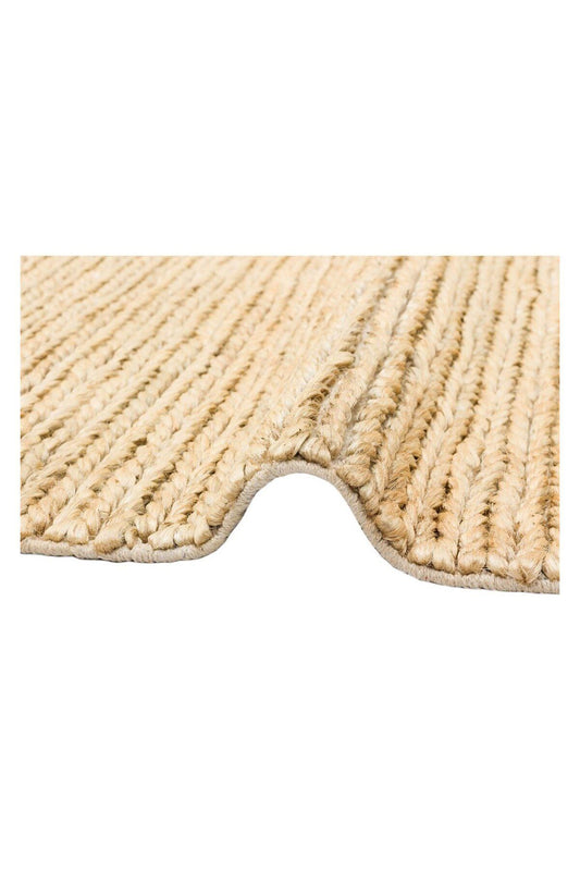 CHOTI CHOTI CREAM El Dokuma Naturel Jüt Hasır Halı