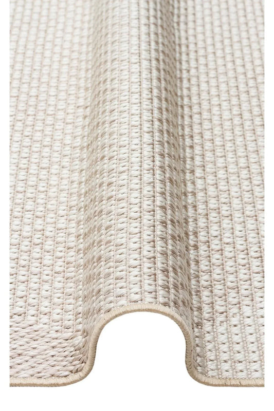 MONO MNO 03 BEIGE Hav Toz Vermez Kaymaz Tabanlı Sisal Halı - HALI VAGONU