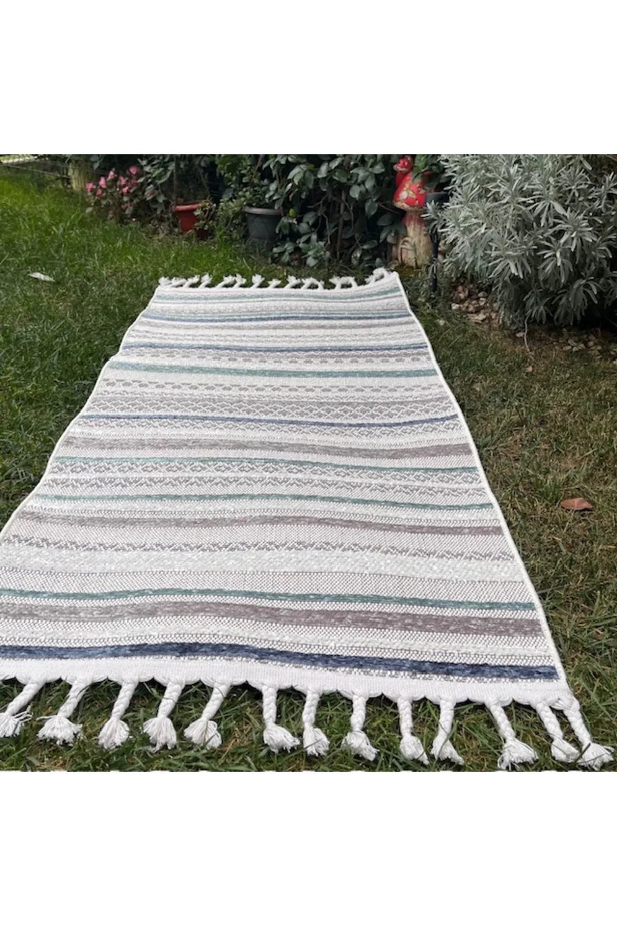 Meridyen Kaymaz Tabanlı Yıkanabilir Makine Halısı - HALI VAGONU