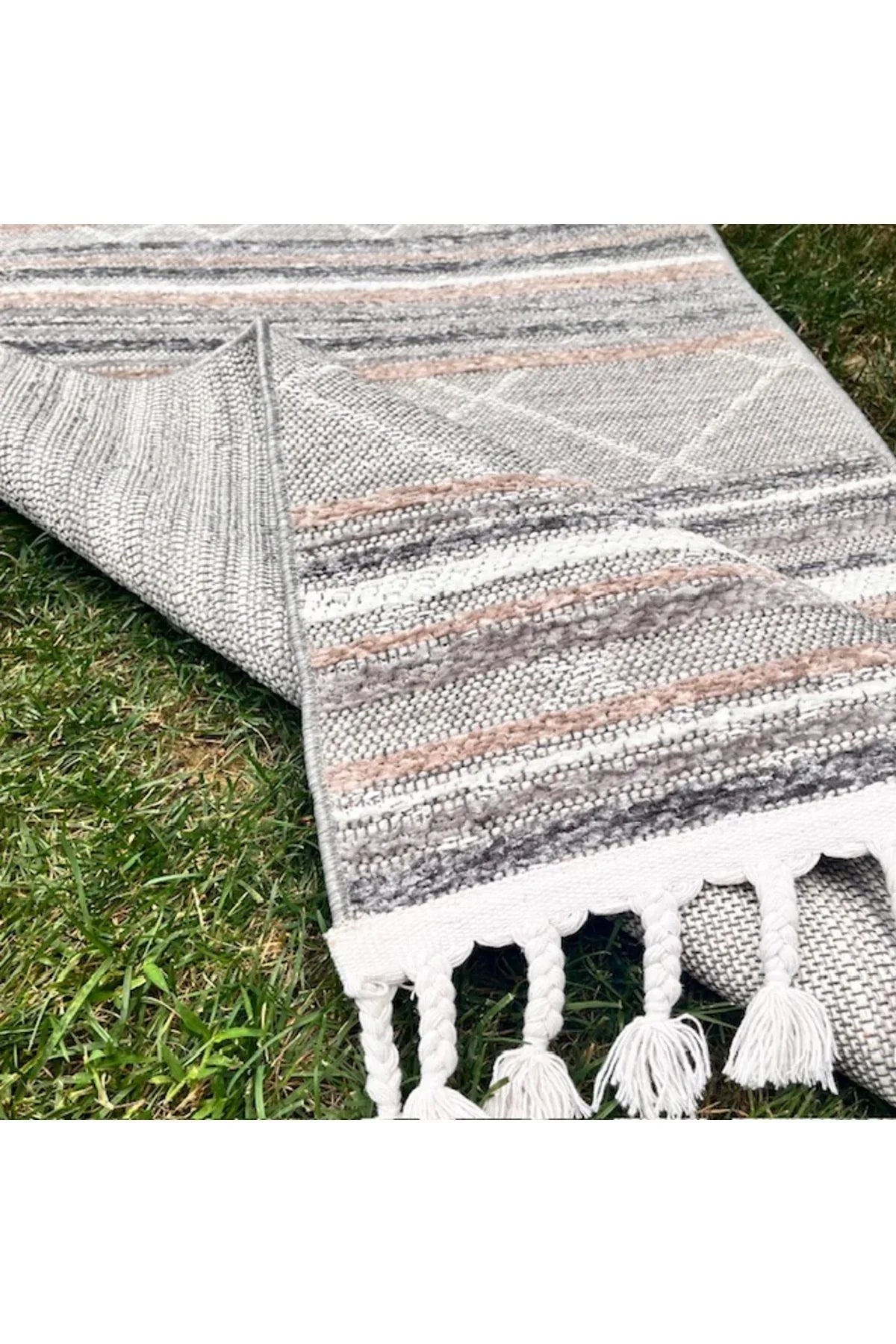 Meridyen Kaymaz Tabanlı Yıkanabilir Makine Halısı - HALI VAGONU