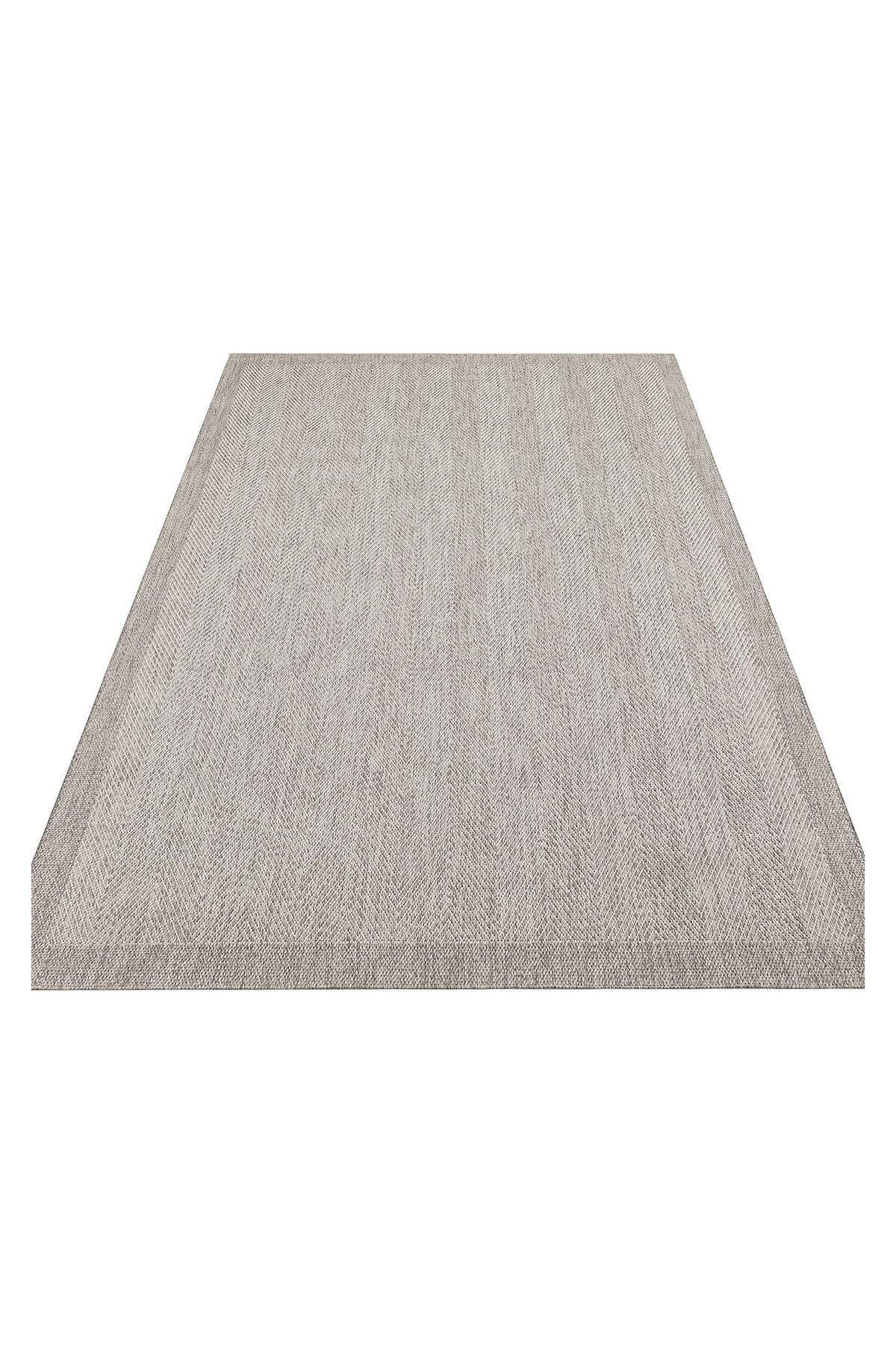 MONO MNO 02 GREY Hav Toz Vermez Kaymaz Tabanlı Sisal Halı - HALI VAGONU