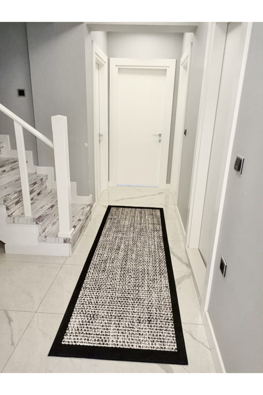 Jute00 Jüt Sisal Hasır Desenli Dijital Baskı Halı