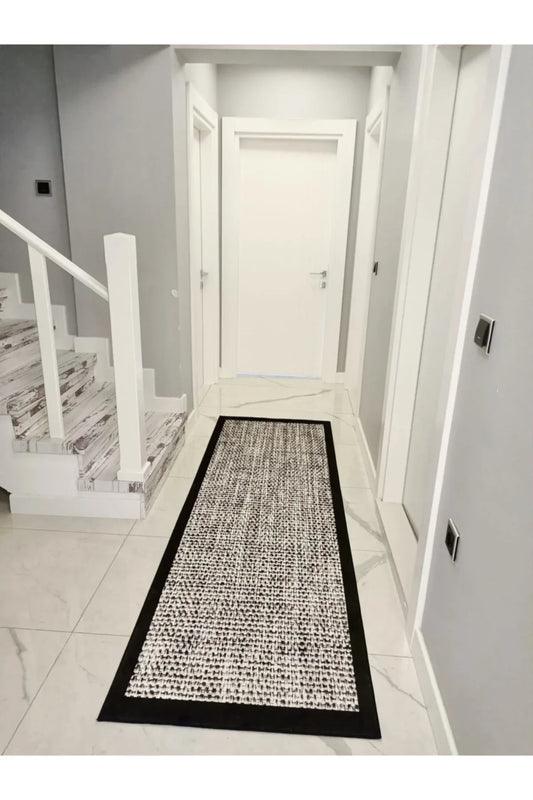 Jute00 Jüt Sisal Hasır Desenli Dijital Baskı Halı - HALI VAGONU