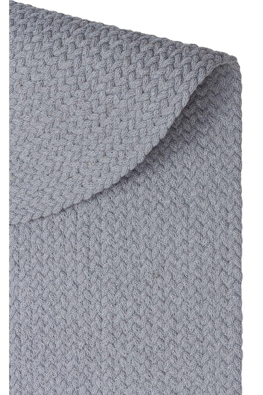 PATNA PTN 18 GREY Renkli Jüt Görünümlü Hasır Örgü Halı - HALI VAGONU