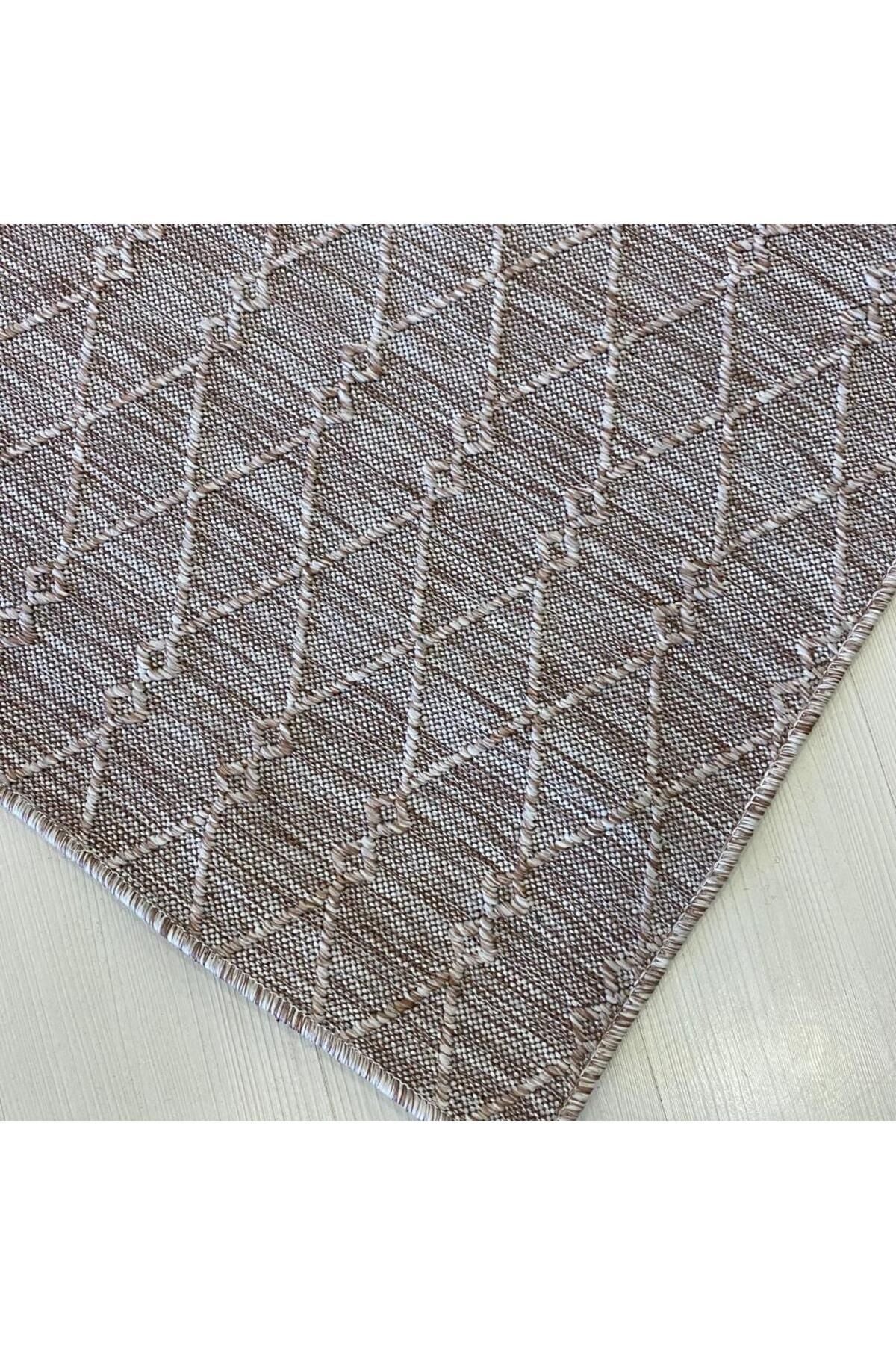 Halı Vagonu Kathmandu 6046 Bej Nepal Sisal Dokuma Halı