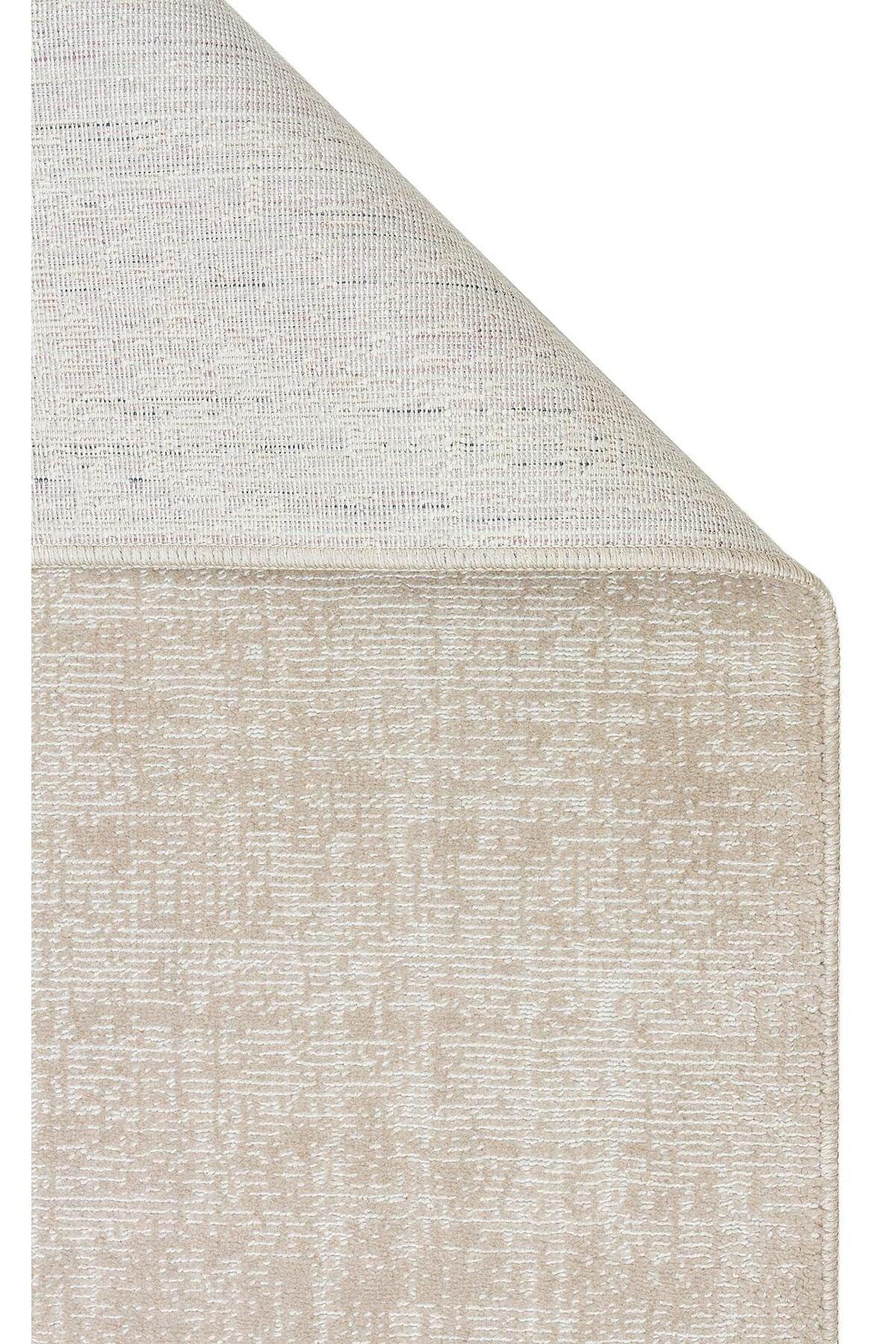 KALAHARİ KLH PLAIN BEIGE Özel Dokuma Tekniği Ile Üretilen Modern Sade Desenli Makine Halıs - HALI VAGONU