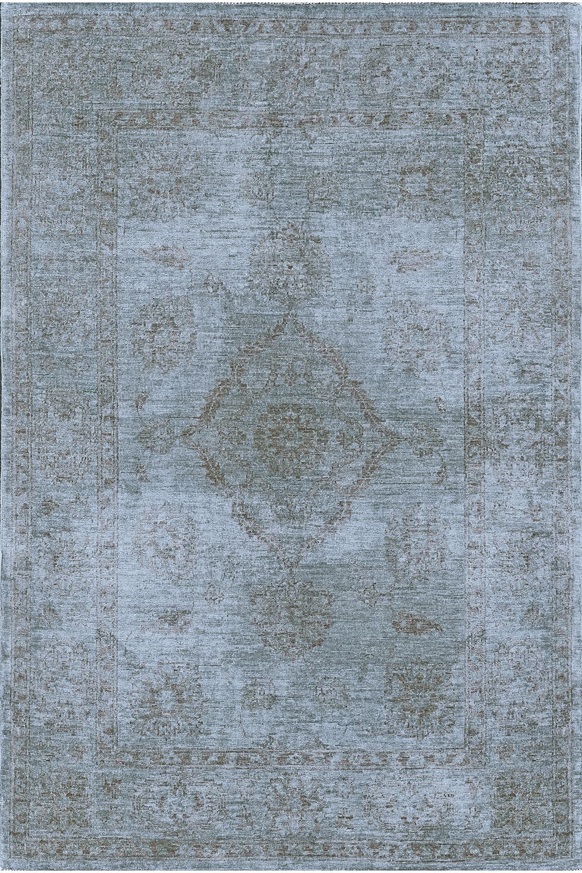 HV 2023 Pastel Mavi Gri Vintage Etnik Dokuma Taban Salon Halısı Mutfak Halısı Koridor Halısı