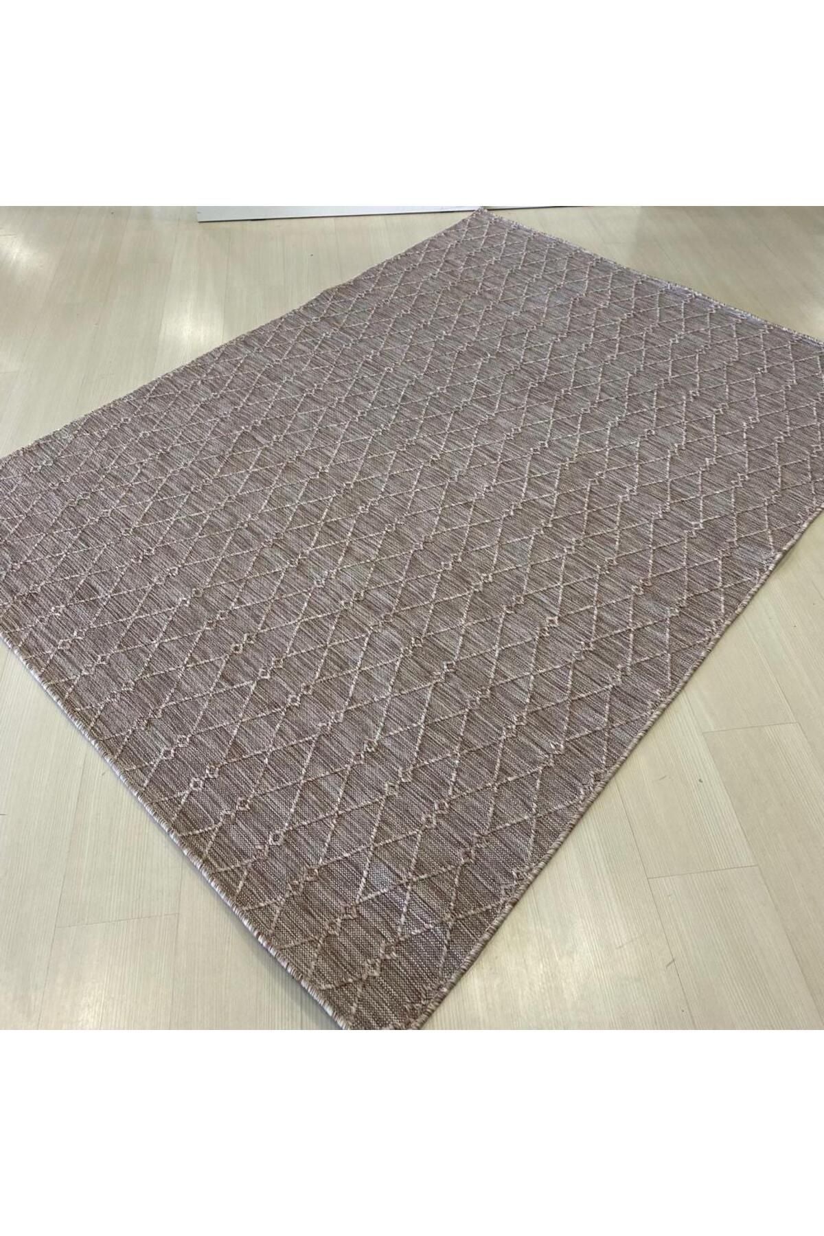 Halı Vagonu Kathmandu 6046 Bej Nepal Sisal Dokuma Halı
