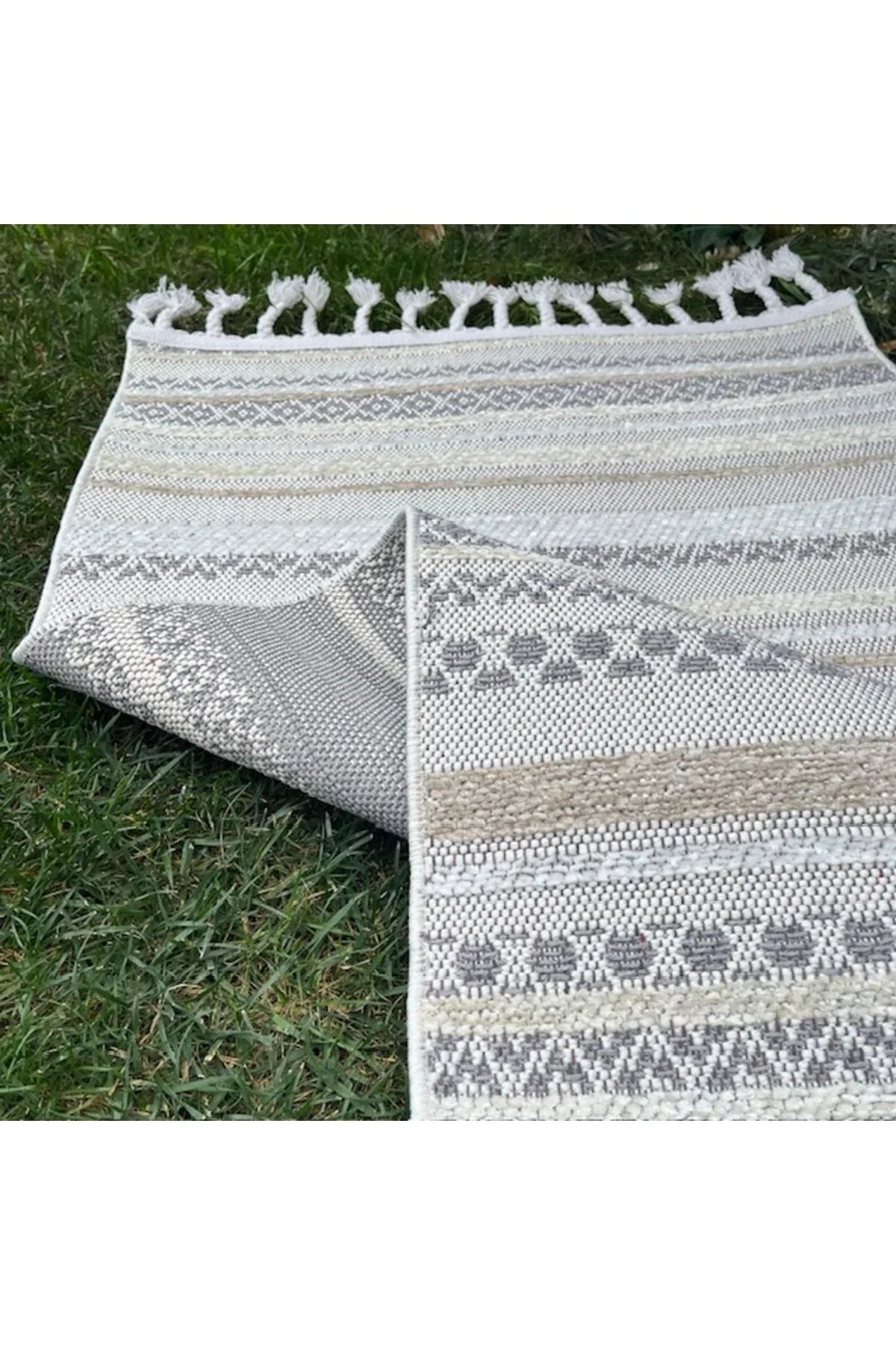 Meridyen Kaymaz Tabanlı Yıkanabilir Makine Halısı - HALI VAGONU