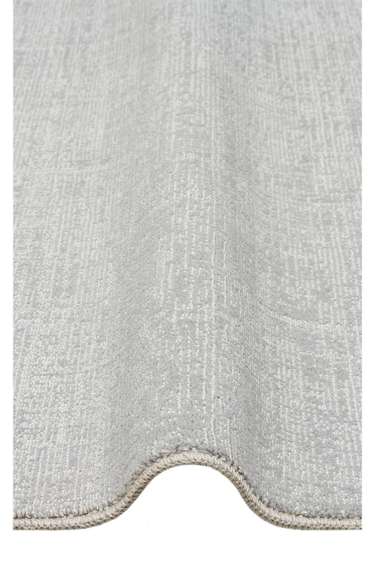 KALAHARİ KLH PLAIN SILVER Özel Dokuma Tekniği Ile Üretilen Modern Sade Desenli Makine Halısı
