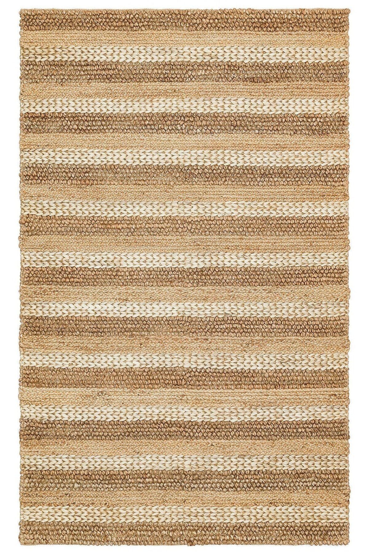 Netra S-1410 Natural Xw Farklı Örgü Dokusuna Sahip El Dokuma Naturel Jüt Hasır Halı