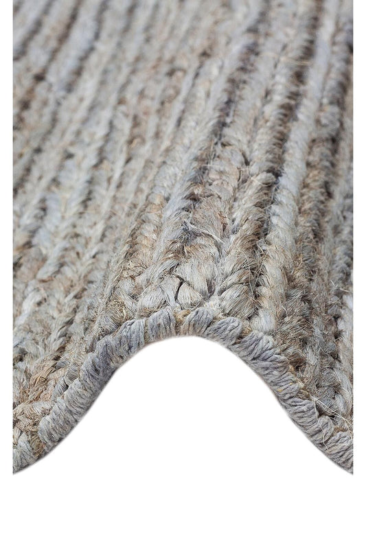 Fıne Chotı Fıne Slate Blue ( Sb03 ) El Dokuma Naturel Jüt Hasır Halı