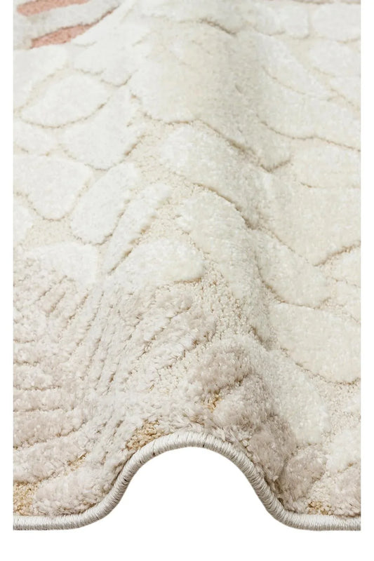 PICCOLO PCL 08 CREAM MULTY Pastel Renkli Hav ve Toz Vermeyen Çocuk Halısı - HALI VAGONU