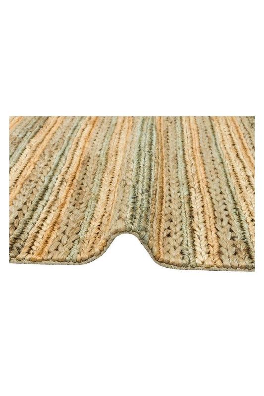 NETRA S-1103 GREY MULTY XW Farklı Örgü Dokusuna Sahip El Dokuma Naturel Jüt Hasır Halı - HALI VAGONU