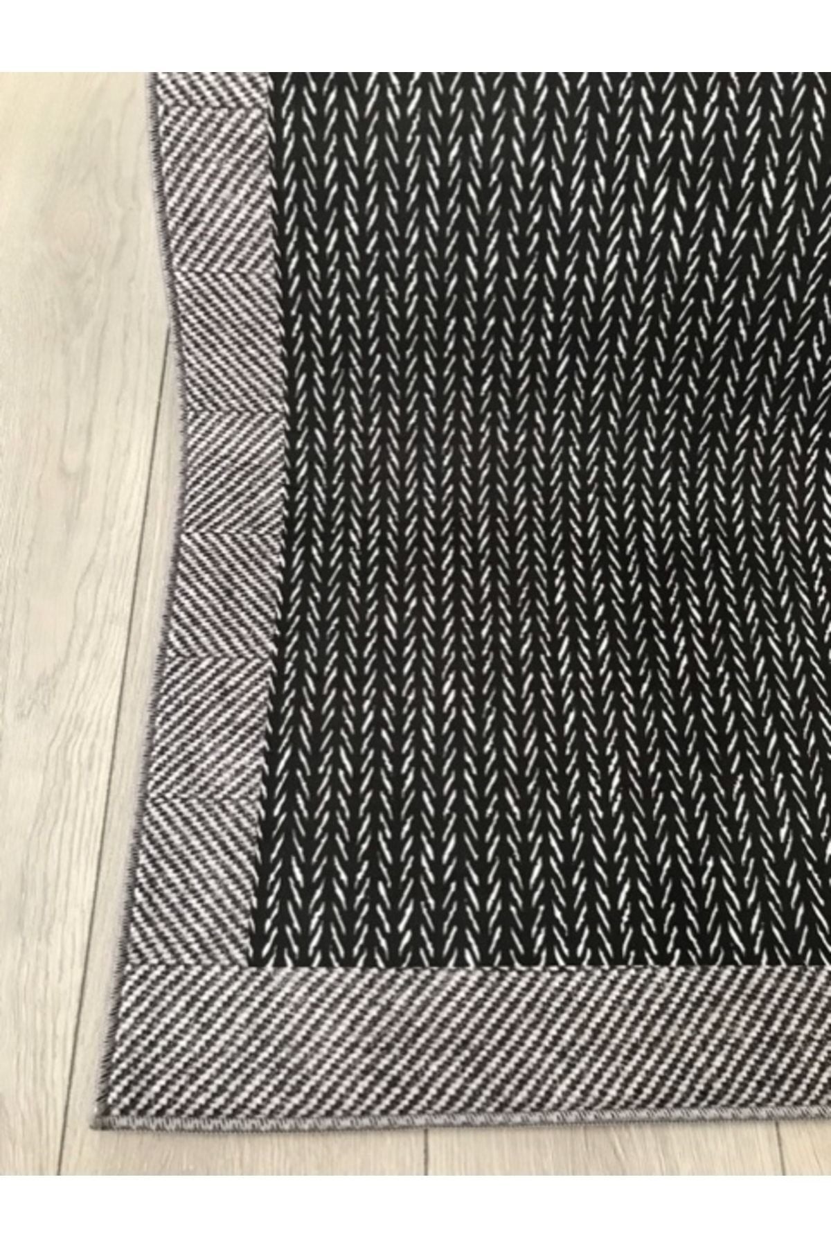 Halı Vagonu Balık Sırtı Desenli Dijital Baskı Halı HV-BS-02