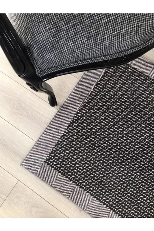 Halı Vagonu Balık Sırtı Desenli Dijital Baskı Halı HV-BS-02 - HALI VAGONU