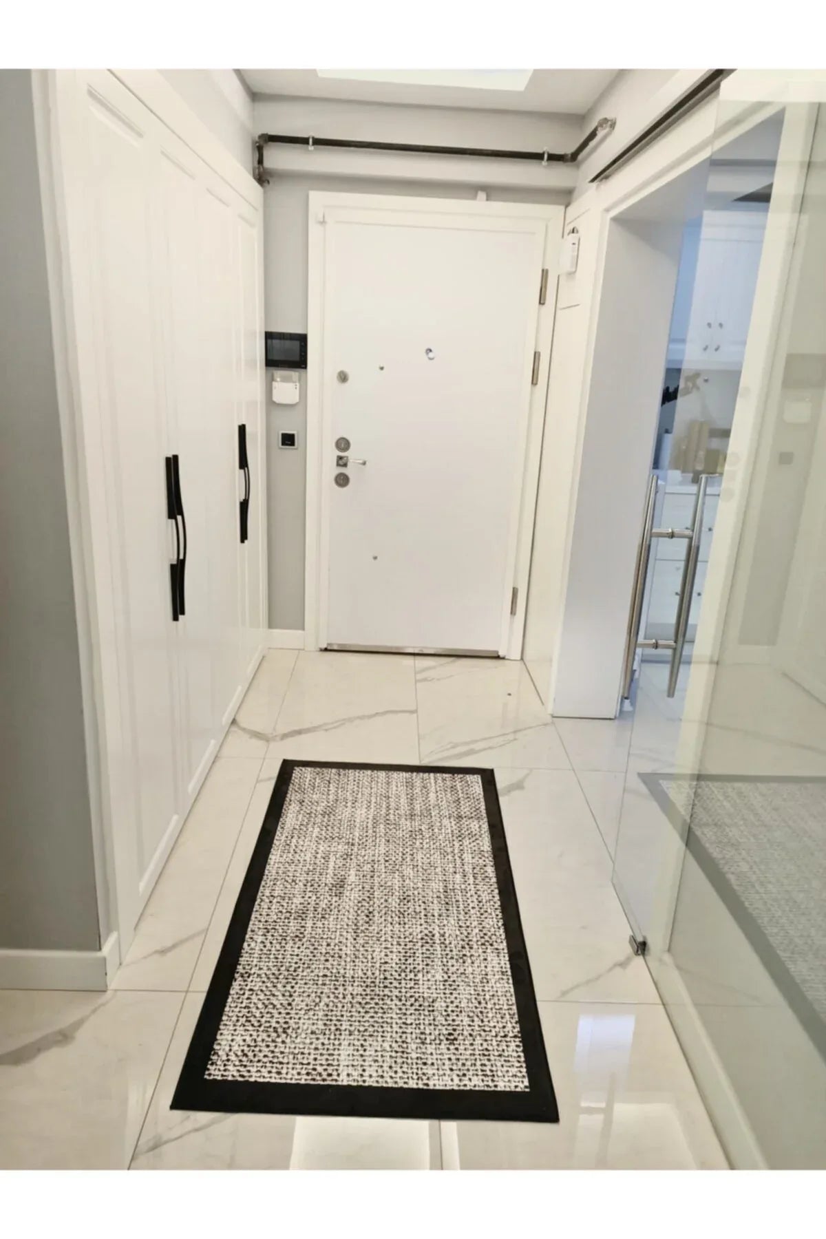 Jute00 Jüt Sisal Hasır Desenli Dijital Baskı Halı - HALI VAGONU