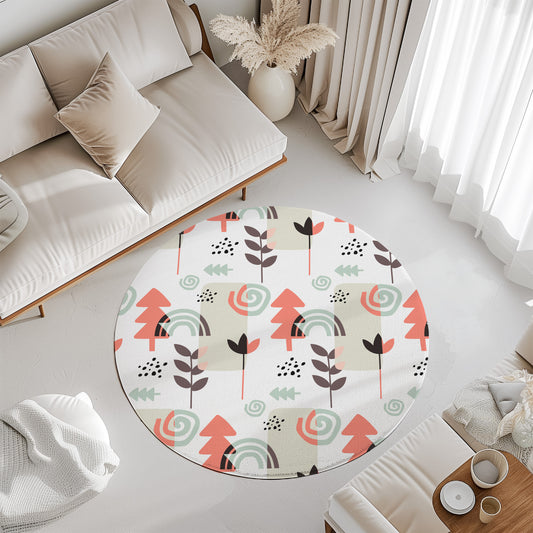 Carpet Wagon HV198 Cream Beige Named Children's Carpet