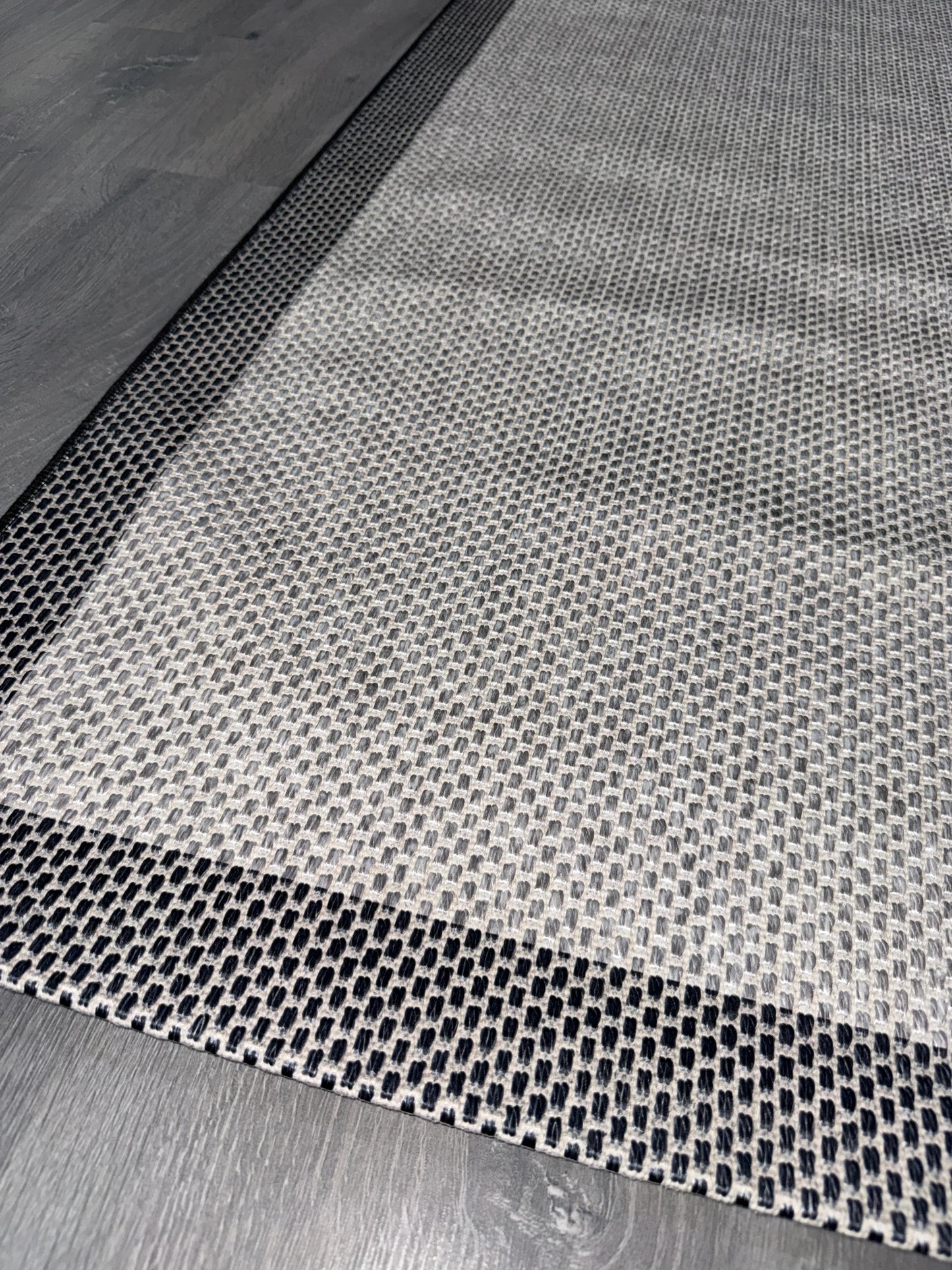 Natura Sisal NTR 10 Siyah Gri Sisal Dokuma Halı - NTR 10 - HALI VAGONU