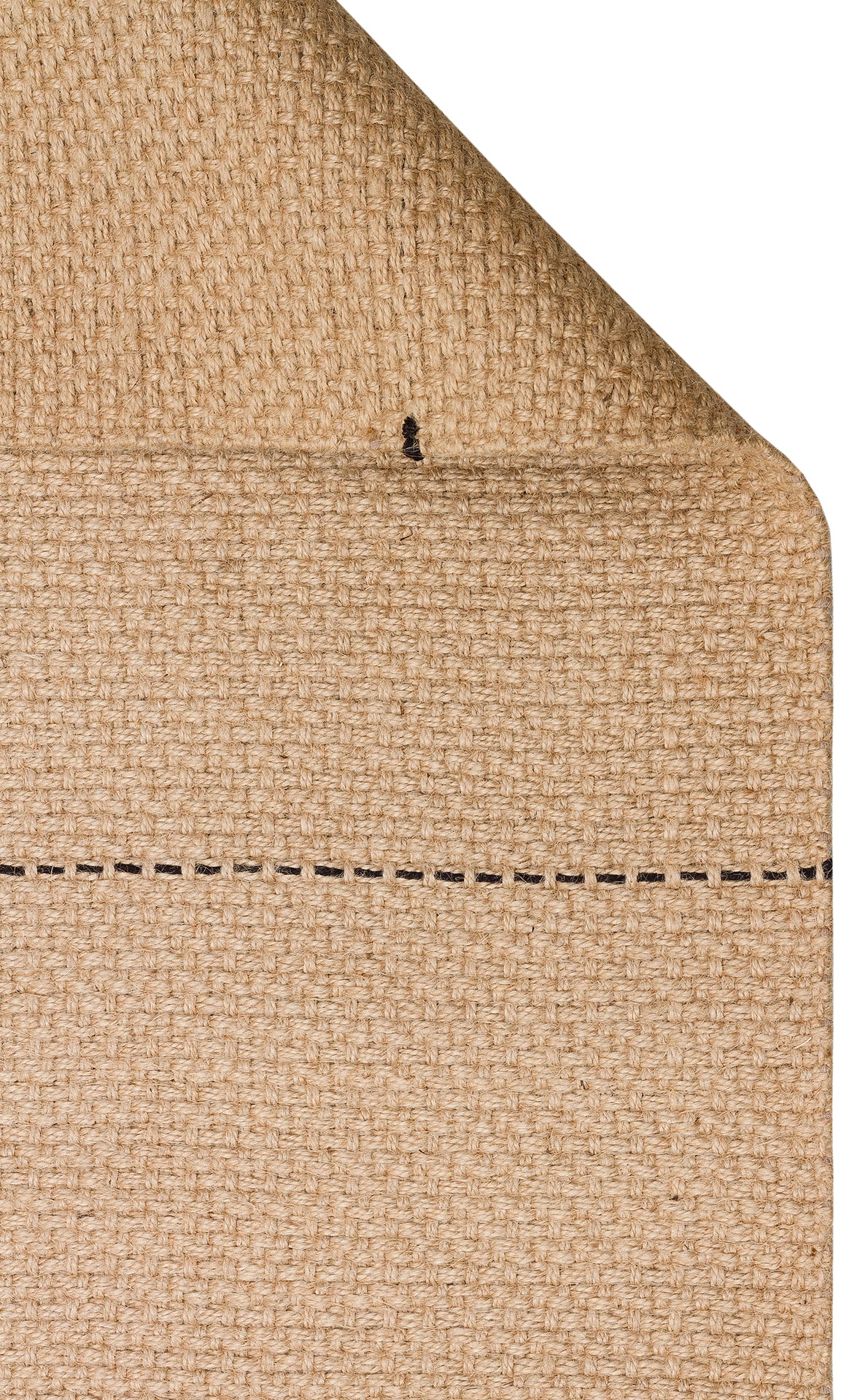DELHİ DLH 01 BLACK Jüt ve Pamuk ile Üretilen Çift Taraflı Modern Kilim