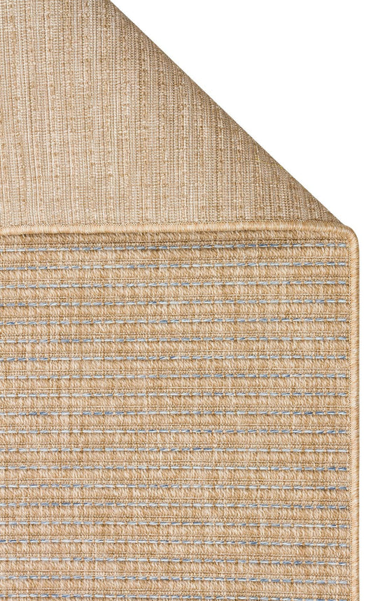 Halı Vagonu Zahara ZHR 01 Natural Blue İç ve Dış Mekan Kullanımına Uygun Hav Vermeyen Kolay Temizlenebilir Sisal Halı - HALI VAGONU