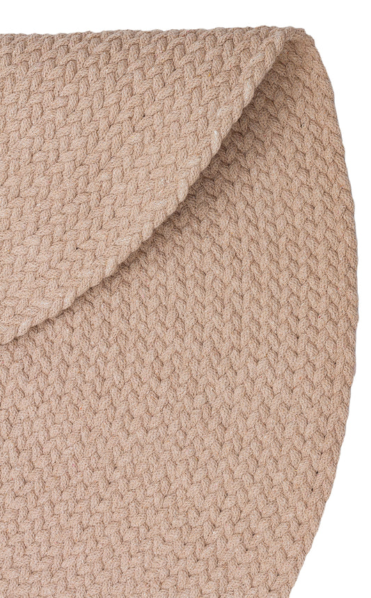 PATNA PTN 18 BEİGE Q Renkli Jüt Görünümlü Hasır Örgü Halı