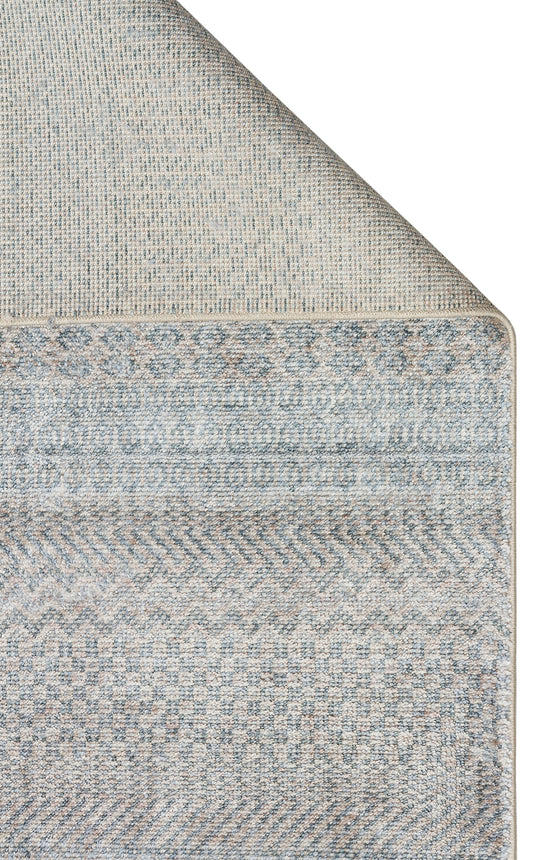 Detaylı görünümüyle TAFTAN TF 08 SKY VİZON Pakistan Overdyed Tarzı Özel Hav Vermeyen Uşak Halısı - Taftan Özel Tezgah Halısı