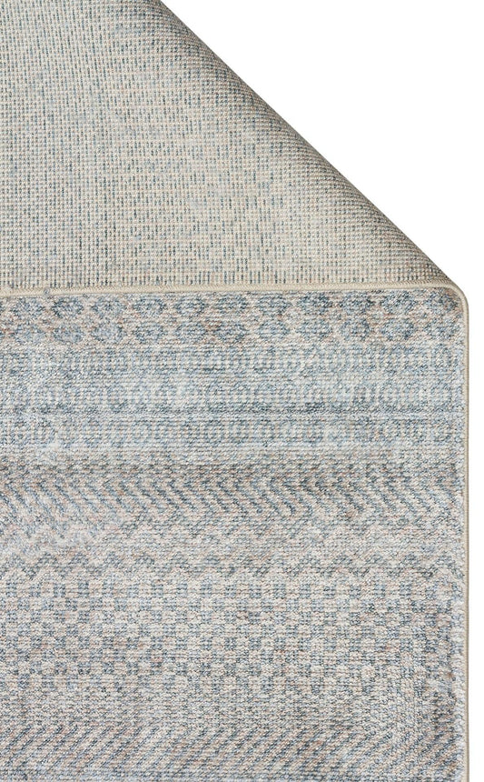 TAFTAN TF 08 SKY VİZON Pakistan Overdyed Tarzı Özel Hav Vermeyen ve El Emeği ile Özel Tezgahlarda Üretilen Uşak Halısı - HALI VAGONU