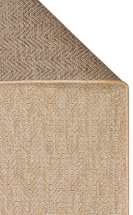 Halı Vagonu Zahara ZHR 02 Natural White İç ve Dış Mekan Kullanımına Uygun Hav Vermeyen Kolay Temizlenebilir Sisal Halı - HALI VAGONU