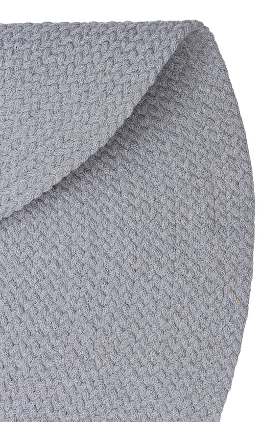 PATNA PTN 18 GREY Q Renkli Jüt Görünümlü Hasır Örgü Halı