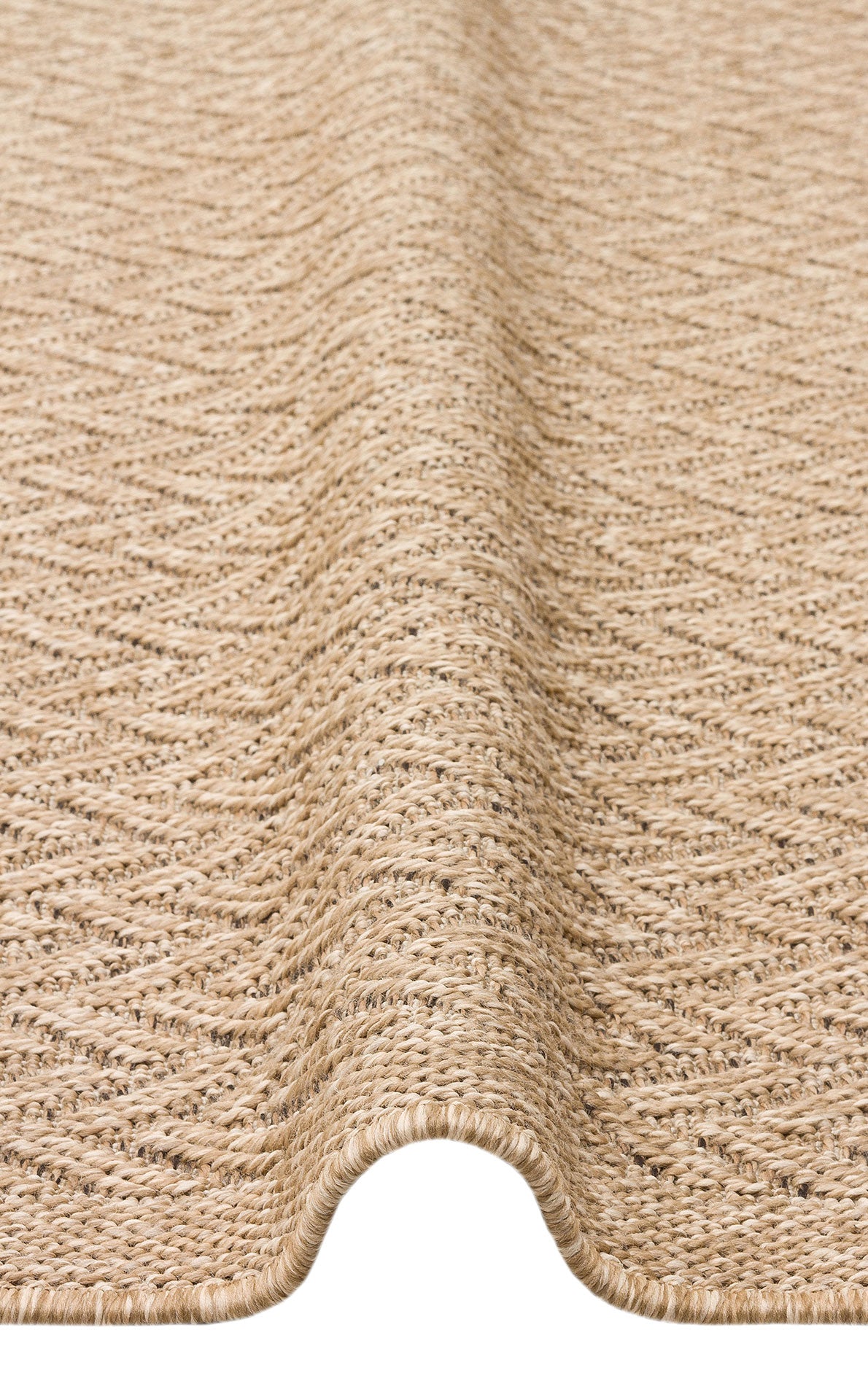 Düz dokuma tasarımı ile şıklığı yansıtan Halı Vagonu Lalibela LLB05 NATURAL jüt sisal halı.