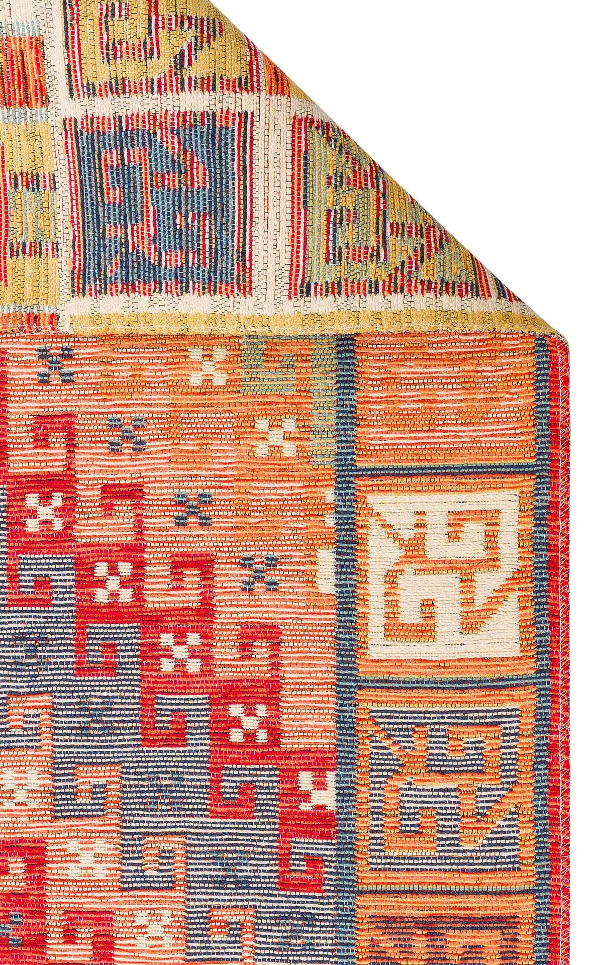 NOMAD 11 TERRA Yıkanabilir, Çift Taraflı Kullanıma Uygun Yumuşak Tuşeli Otantik Kilim