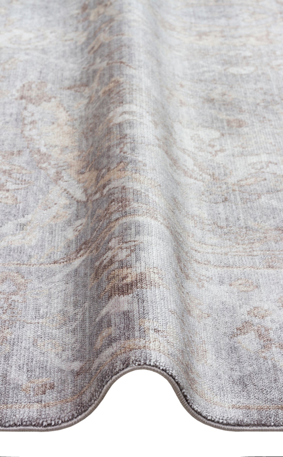 Evin dekorasyonu için ideal. TAFTAN TF 07 D. GREY ANTRASİT, Pakistan Overdyed tarzı el emeği Uşak Halısı, Taftan Özel Tezgah Halısı.