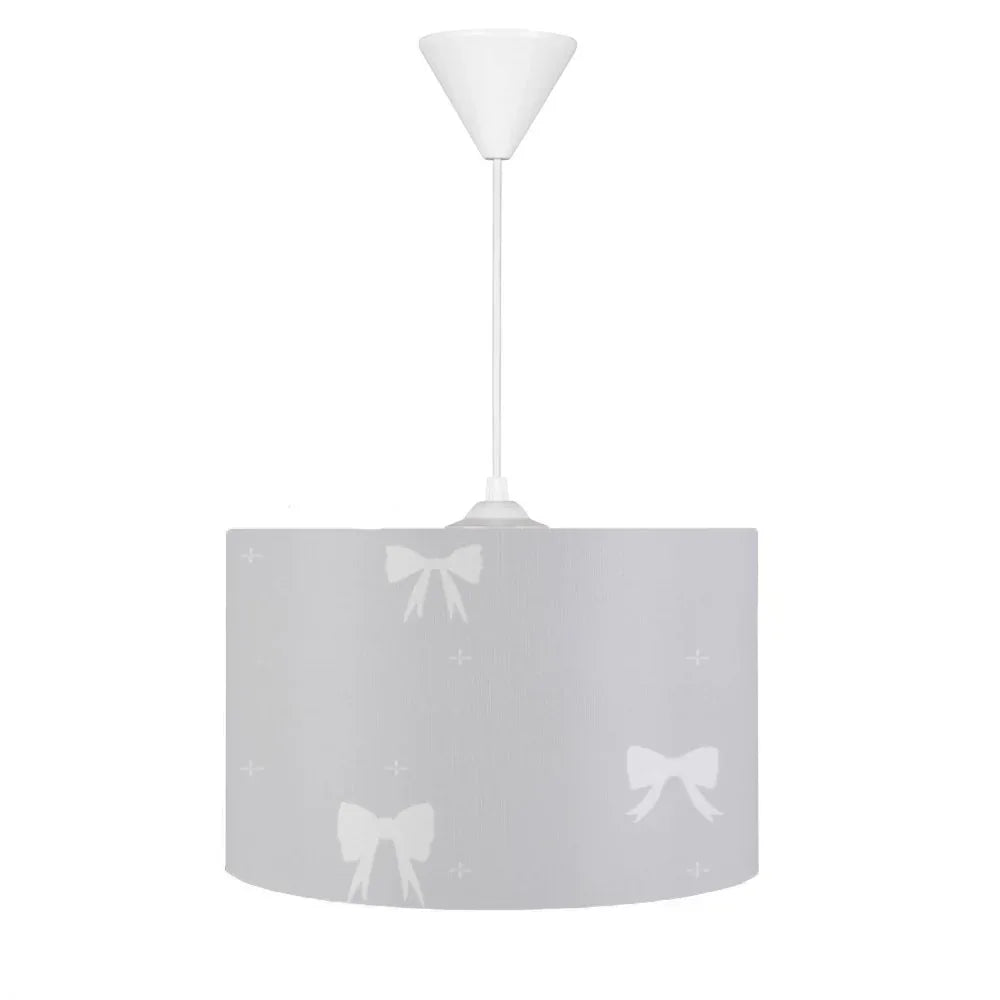 HV424 Gri Beyaz Fiyonklu Çocuk Odası Sarkıt Avize - HALI VAGONU