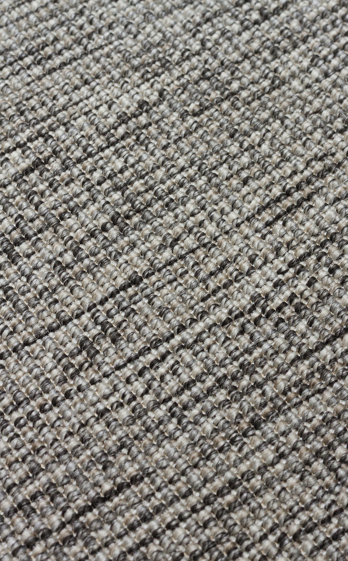 Gri Kumaş Bordürlü Sisal Halı - El Yapımı, Dayanıklı, Modern Tasarım - ZHR_2705_Grey_BRD_Grey