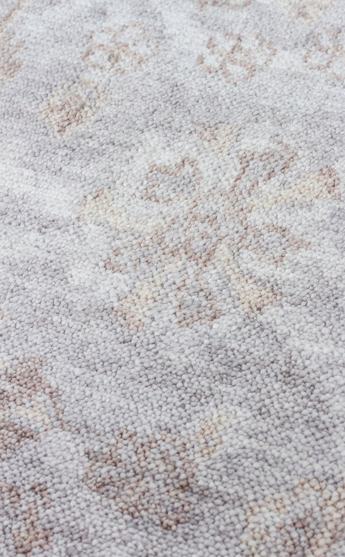 Kenar bitimi ve detayları. TAFTAN TF 07 D. GREY ANTRASİT, özel hav vermeyen Pakistan Overdyed Uşak Halısı, Taftan Özel Tezgah Halısı.