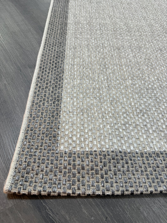 Natura Sisal NTR 07 Antrasit Gri Sisal Dokuma Halı - NTR 07 - HALI VAGONU