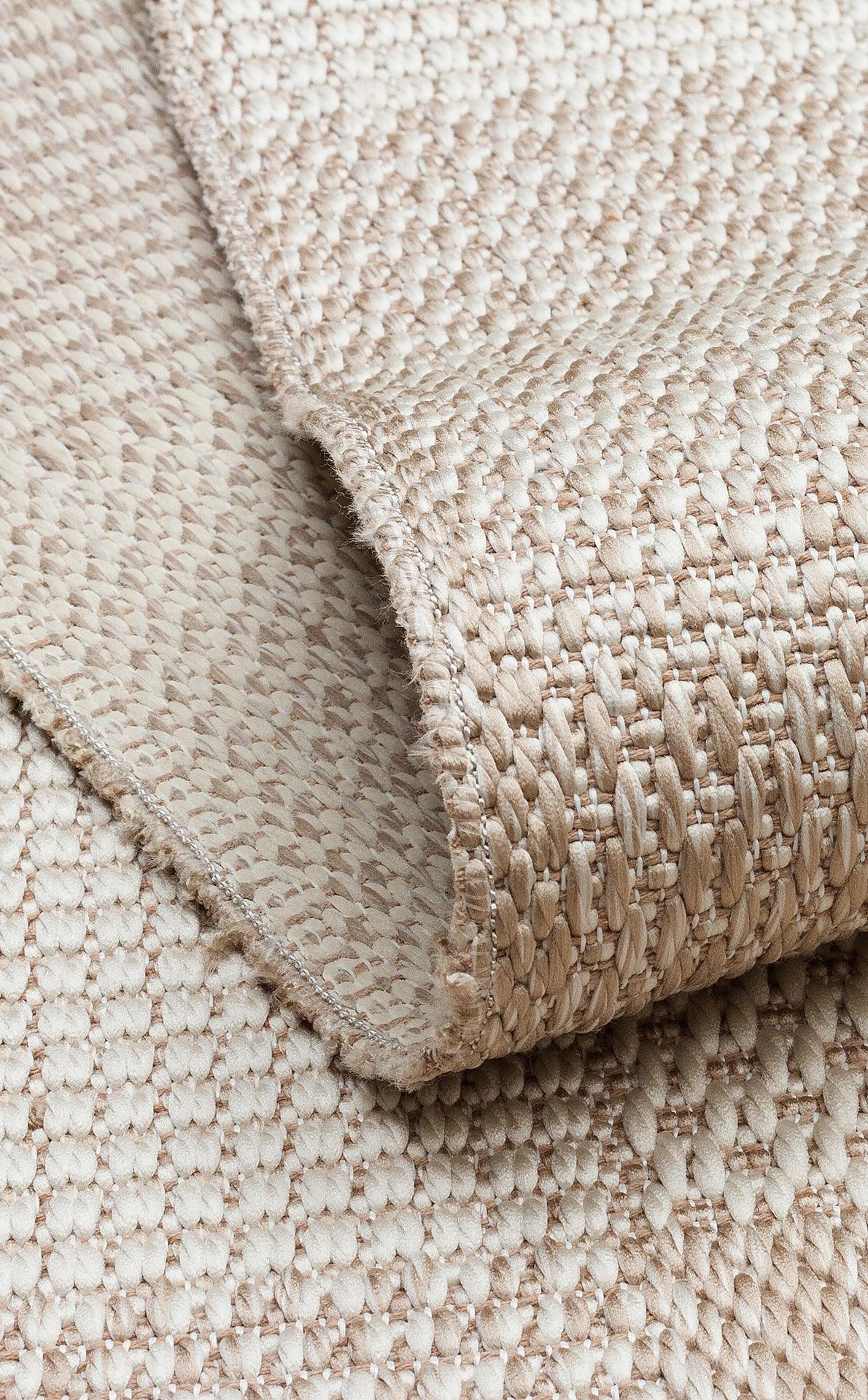 MONO MNO 01 BEIGE Hav Toz Vermez Kaymaz Tabanlı Sisal Halı - HALI VAGONU