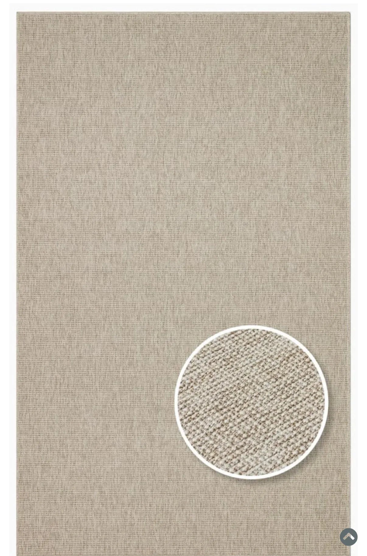 Halı Vagonu Zahara ZHR03 L.Beige İç ve Dış Mekan Kullanımına Uygun Hav Vermeyen Kolay Temizlenebilir Sisal Halı - HALI VAGONU