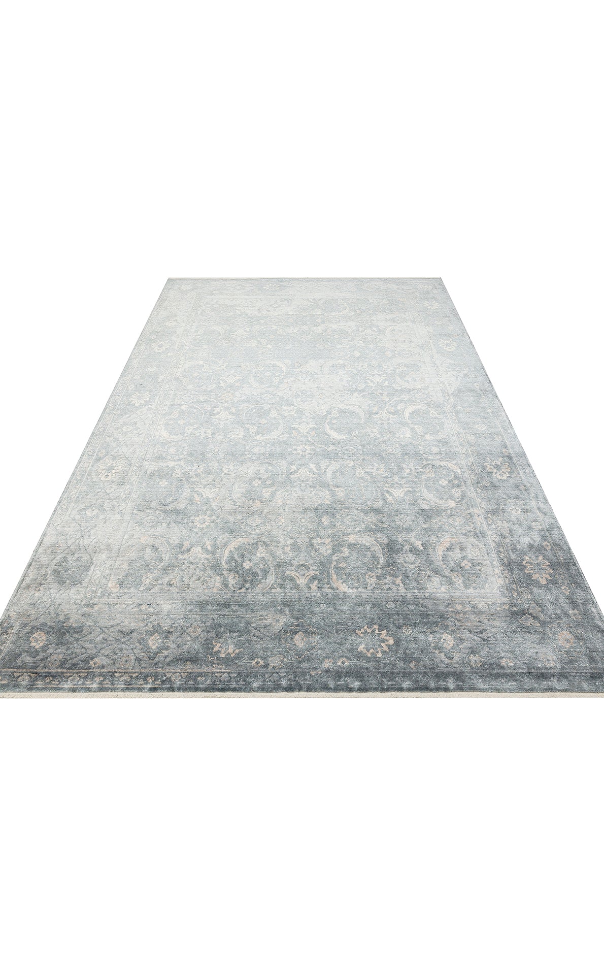 M2 ağırlığı 3300 gr; kaliteyi yansıtan Taftan TF Plain 06 Sky Vizon halısı - Taftan Özel Tezgah Halısı.