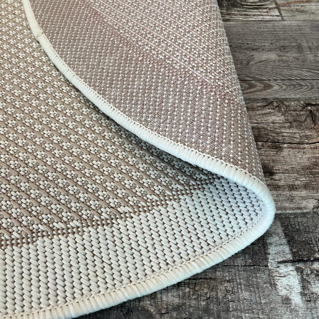 Halı Vagonu JS9427 Jüt Sisal Halı, Kaymaz Taban, Dayanıklı, Tozsuz, Hav Yapmaz - HALI VAGONU