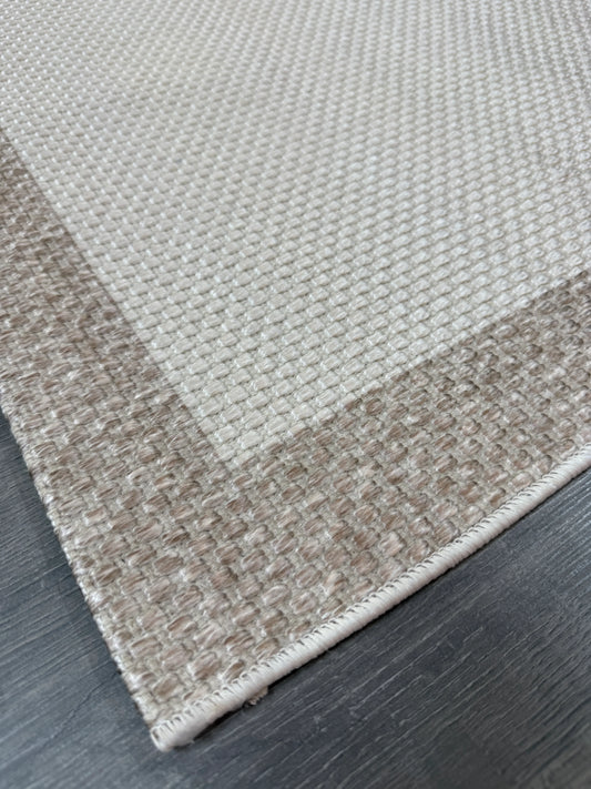 Natura Sisal NTR 01 Sütlü kahve Krem Sisal Dokuma Halı - NTR 01 - HALI VAGONU