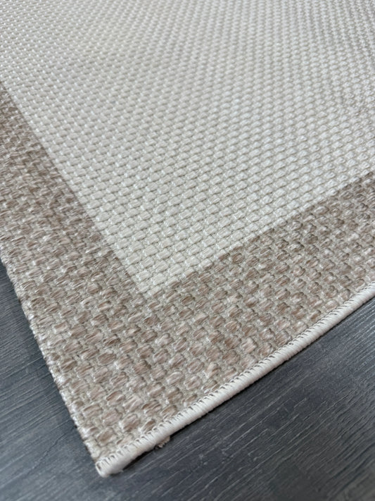 Natura Sisal NTR 01 Sütlü kahve Krem Sisal Dokuma Halı - NTR 01 - HALI VAGONU