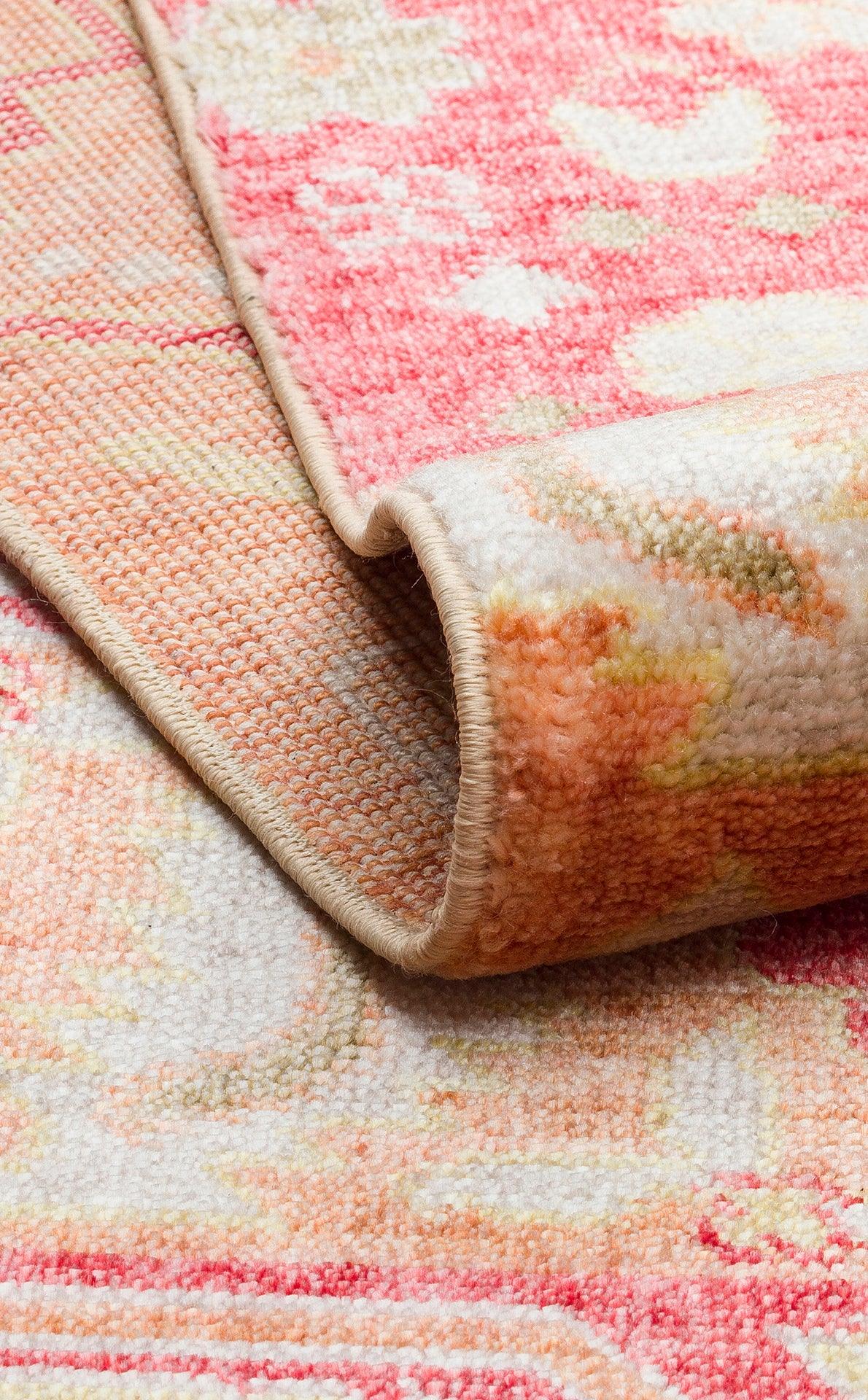 ZARA ZR 17 RED AUTUMN Otantik Desenli El Emeği İle Özel Tezgahlarda Üretilen Modern Uşak Halısı - HALI VAGONU