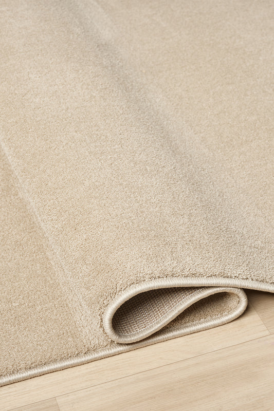 Alora Soft Collection 4500 Bej – Ultra Yumuşak 15mm Modern Makine Halısı